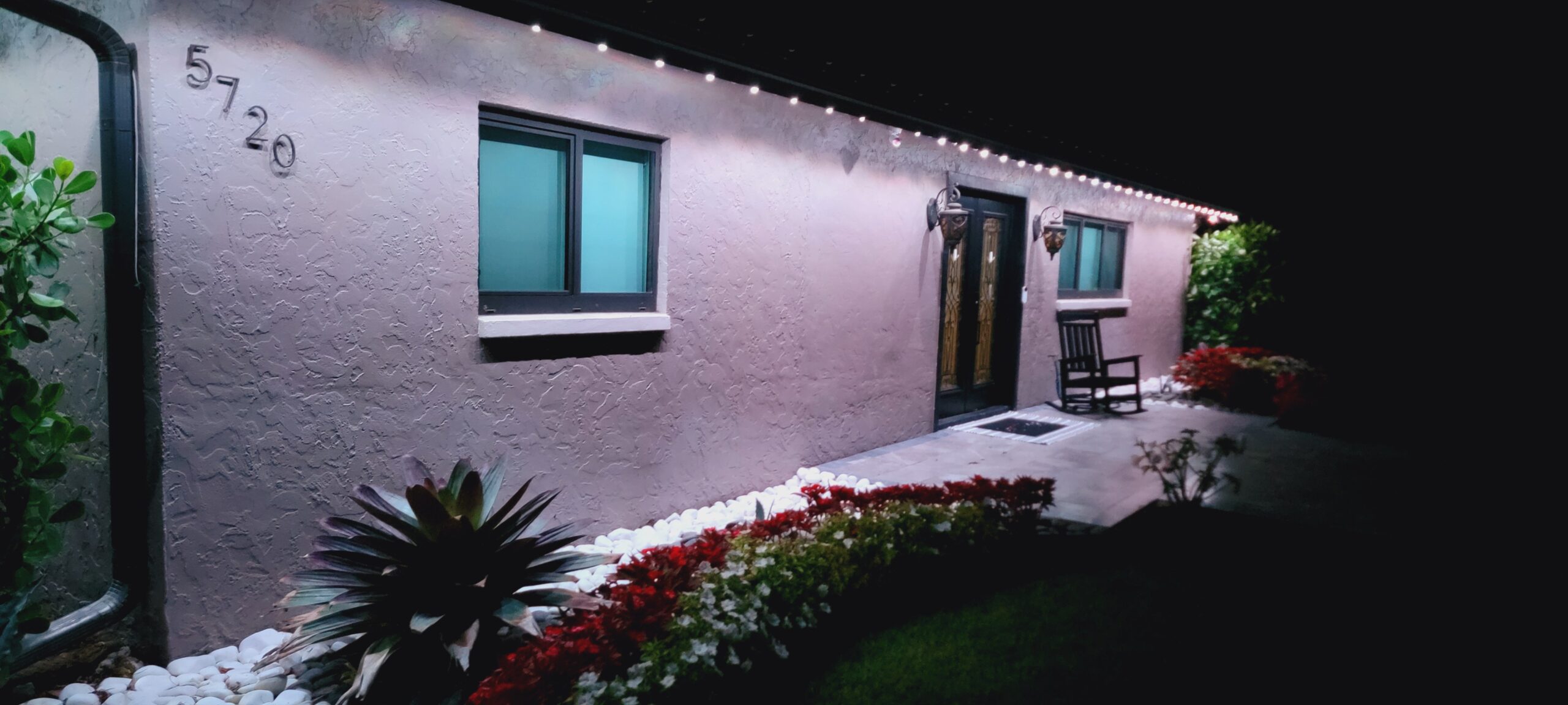 residential permanent christmas lighting installation