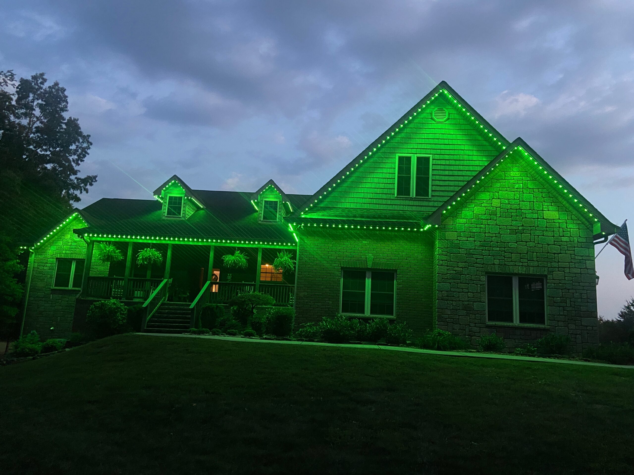 residential permanent holiday lights installation near me